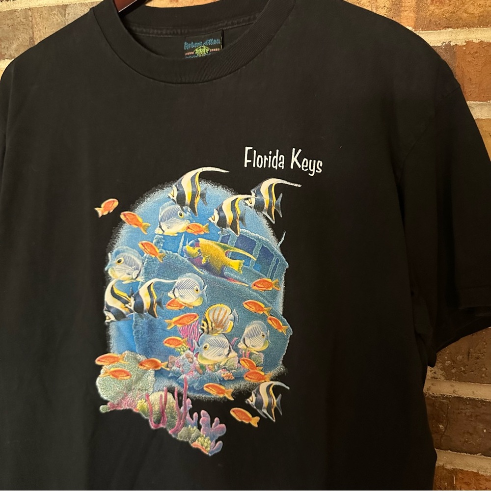 VTG Florida Keys School of Fish Tee Single Stitched